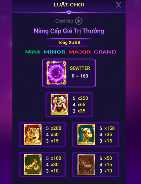 Nổ Hũ Bảo Vật Ba Tư Tại VaoBet Sân Chơi Khám Phá Kho Báu Huyền Bí Với Giải Thưởng Cực Lớn
