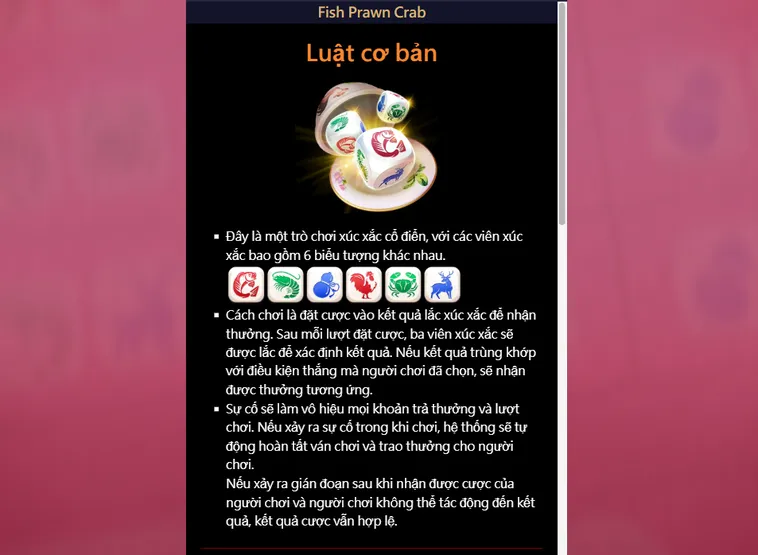 Tôm Cua Cá Live Tại VaoBet Sảnh Cược Linh Vật Đẳng Cấp Và Minh Bạch