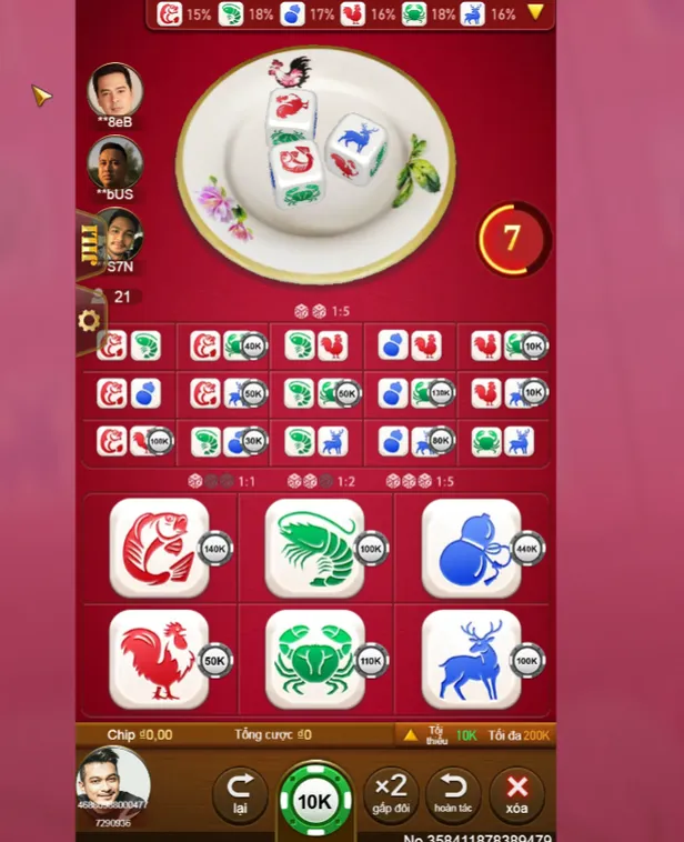 Khám Phá Fish Prawn Crab Live Tại VaoBet Đỉnh Cao Giải Trí Xúc Xắc Quốc Tế 2026