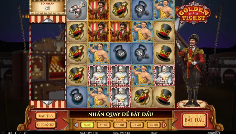 Game Nhanh Golden Ticket Tại VaoBet Quy Trình Thu Thập Vé Vàng Và Phân Tích Cơ Chế Thưởng Liên Hoàn Jackpots