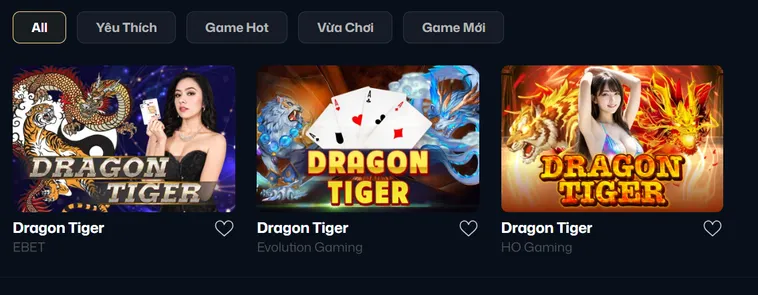 Dragon Tiger Tại VaoBet Quy Trình Chia Bài Minh Bạch Và Phân Tích Chiến Thuật Rồng Hổ Hiệu Quả