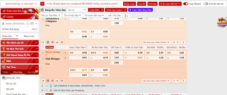 Thể Thao SABA Sports Tại VaoBet Sân Chơi Cá Cược Đa Nền Tảng Với Quy Mô Toàn Cầu