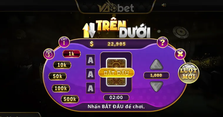 Chinh Phục Game Nhanh Trên Dưới Tại VaoBet Trải Nghiệm Dự Đoán Số Học Kịch Tính